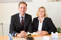 Susanne Jahnke und Geschäftsführer Stefan Burmeister-Wiese